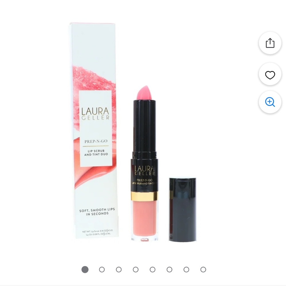 NWT Ipsy Laura Geller Prep n Go Lip Scrub and Tint Finish Line